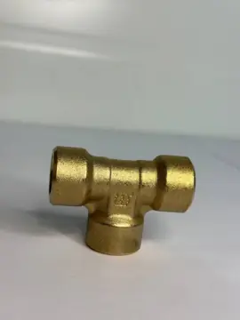 Переходник T-образный 3/8" BP - 3/8"BP - 3/8"BP латунь