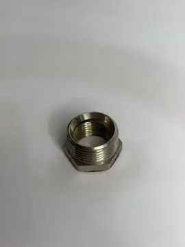 Футорка (Пробка проходная) 3/4" HP - 1/2" BP латунь